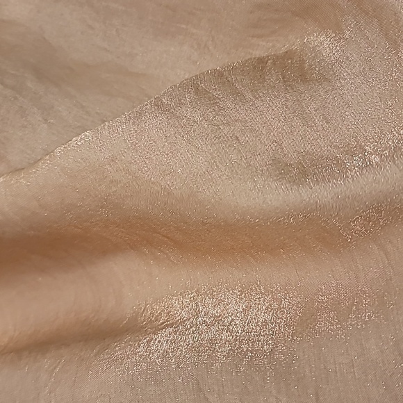 Elegant Vintage Shiny Lightweight Blouse - Picture 12 of 14